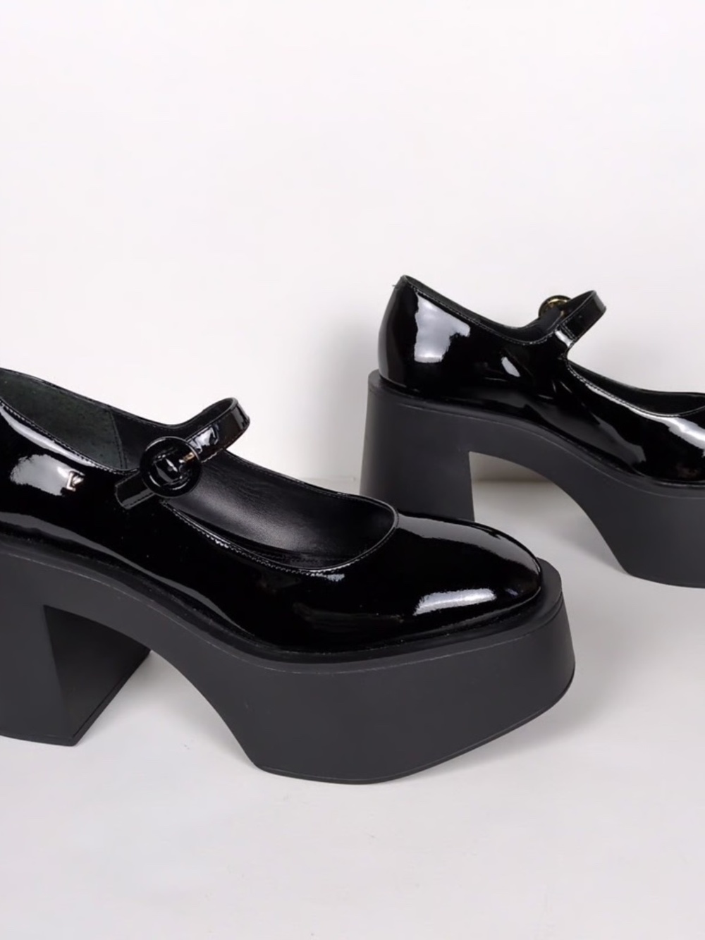 Larroudé Olivia Platform Mary Jane Pumps